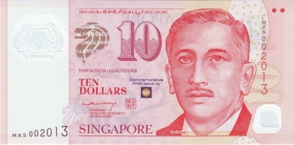 10 Dollar (Monetary Authority of Singapore)