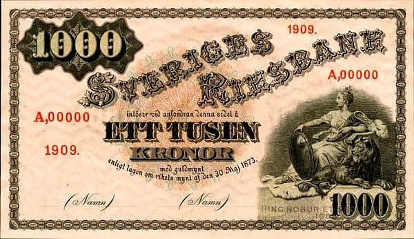 1000 Kronor