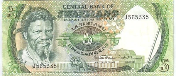 5 Emalangeni