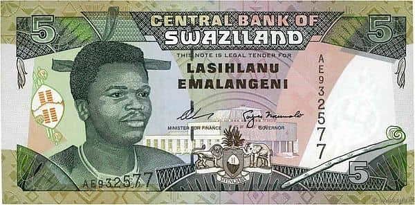 5 Emalangeni
