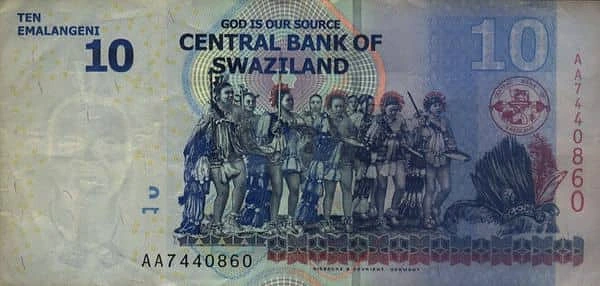 10 Emalangeni
