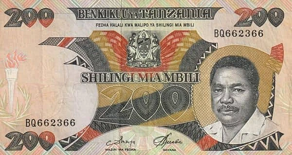 200 Shillings