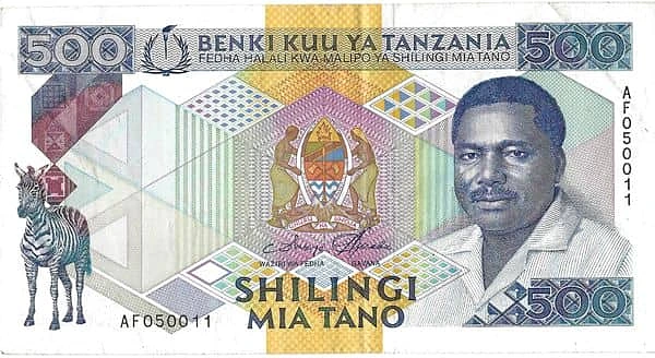 500 Shillings