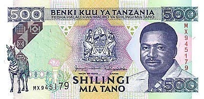 500 Shillings