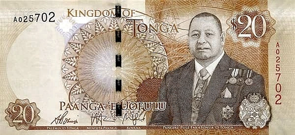 20 Pa'anga