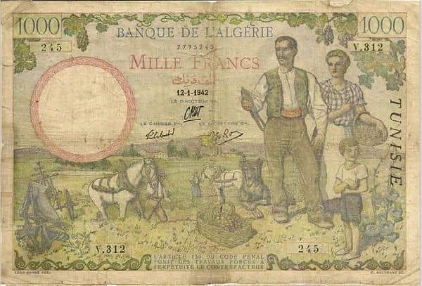 1000 Francs
