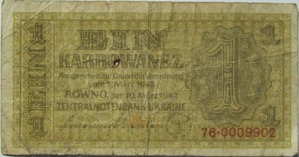 1 Karbowanez