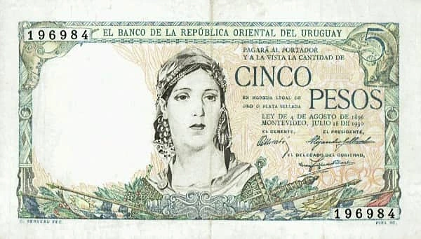 5 Pesos Constitution Centennial