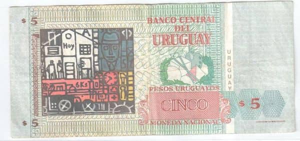 5 Pesos Uruguayos