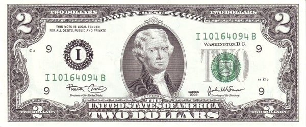 2 Dollar