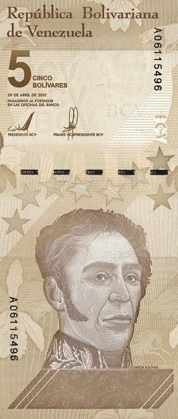 5 Bolivares