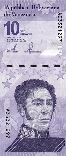 10 Bolivares