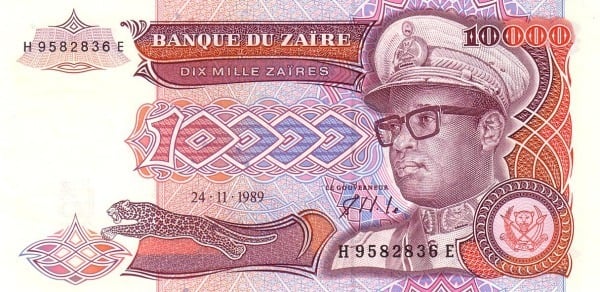 10000 Zaïres