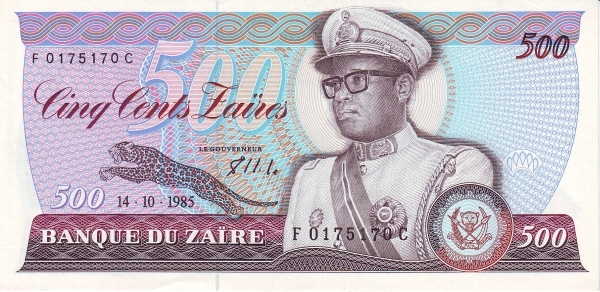 500 Zaïres