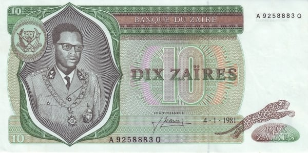 10 Zaïres