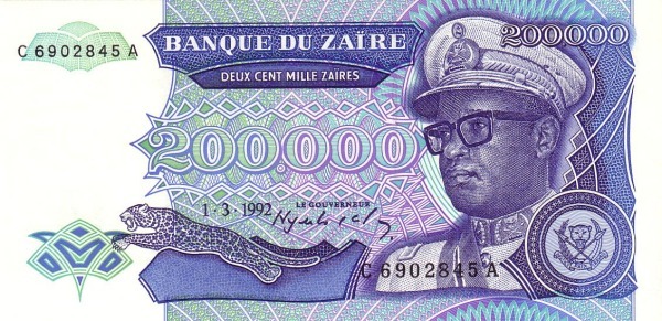 200000 Zaïres