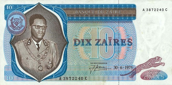 10 Zaïres