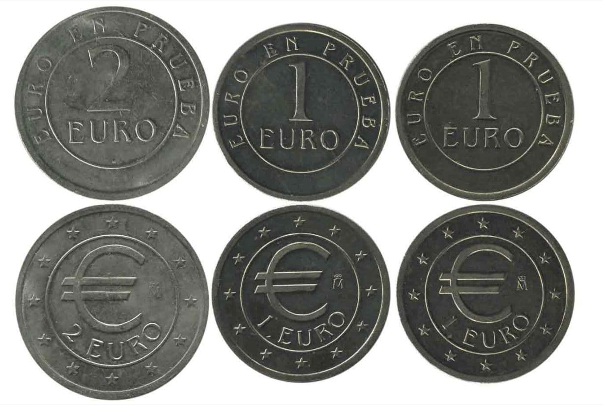<p><strong>Vor der Einführung des Euro im Jahr 2002</strong> führten die Länder Pilotversuche durch, um die Funktionsweise der Währung zu testen und ihre Verwendung zu simulieren. Zu diesem Zweck wurden anlässlich der Euro-Tests Testmünzen ausgegeben. In Spanien war der Test in Churriana (Malaga) einer der bekanntesten.</p>