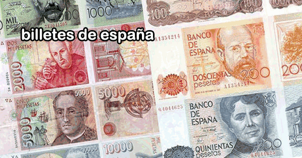 Banknoten von Spanien