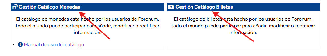 Die Münze ist nicht im Katalog enthalten, was muss ich tun, um sie zu registrieren?