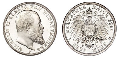 3 Mark (Wilhelm II)