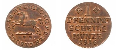 1 Pfennig (Georg IV.)