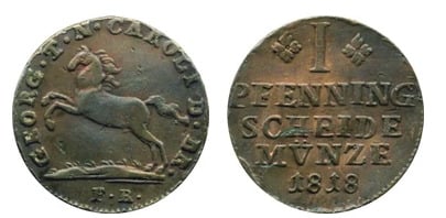 1 Pfennig (Georg IV.)