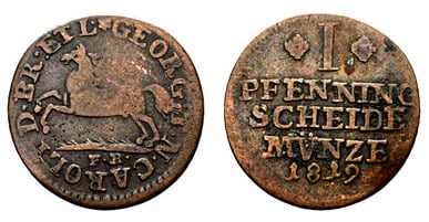 1 Pfennig (Georg IV.)