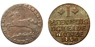 1 Pfennig (Georg IV.)