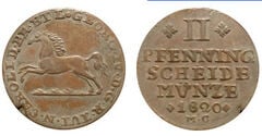 2 Pfennig (Georg IV.)