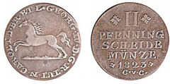 2 Pfennig (Georg IV.)