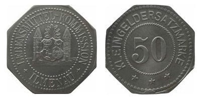 50 pfennig (Stadt Ilmenau-Land Sachsen-Weimar-Eisenach)