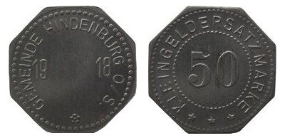 50 pfennig (Hindenburg Oberschlesien)