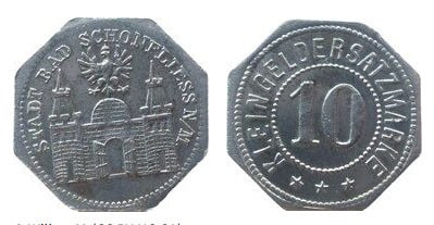 10 Pfennig (Stadt Bad Schönfließ)