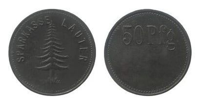 50 Pfennig (Lauter - Sparkasse)