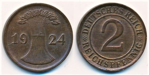 2 reichspfennig