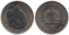 5 marcos (Castillo de Wartburg en Eisenach - Turingia)