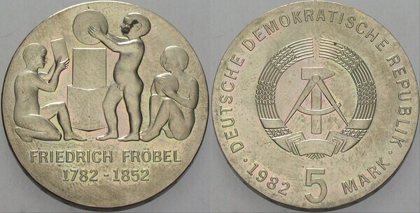 5 mark (200. Jahrestag der Geburt von Friedrich Froebel)