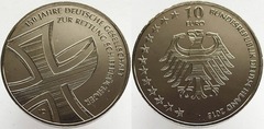 10 euro (150 Aniversario del Rescate Marítimo Alemán 