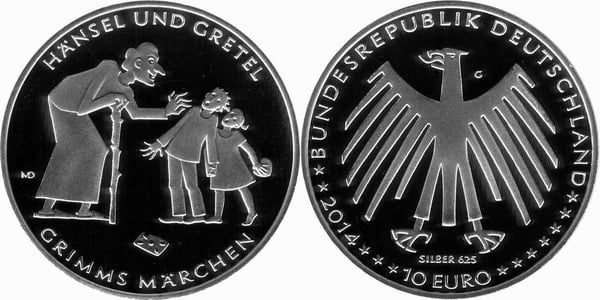 10 euro (Märchen der Brüder Grimm: Hänsel und Gretel)