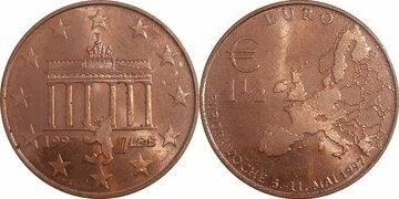 1 1/2 euro (Europawoche 1997 in Berlin)