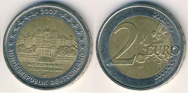 2 euro (Land Mecklenburg-Vorpommern)