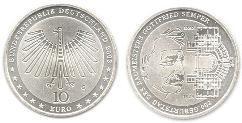10 euro (Gottfried Semper)