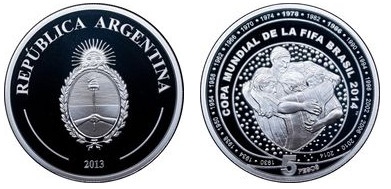 5 pesos (Copa Mundial de la FIFA Brasil 2014)