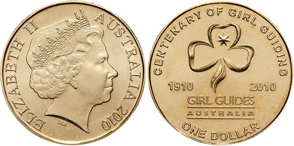 1 dollar (100-jähriges Bestehen der National Girl Guide Organization)