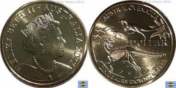 1 dollar (Australische Dinosaurier - Elaphosaurin)