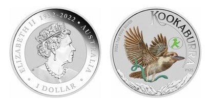 1 Dollar (Im Namen von Elizabeth II-Kookaburra-Color)