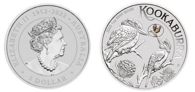 1 Dollar (6. Porträt - Kookaburra - Eigenmarke)