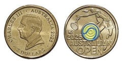 2 Dollar (Australian Open Damen-Tennis-Fluor)