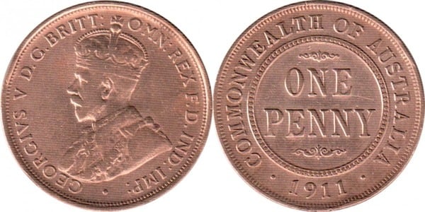 1 penny (Georg V.)